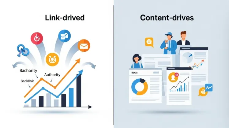 🔗 링크 주도 상승 vs 콘텐츠 주도 상승 무엇이 필요한가